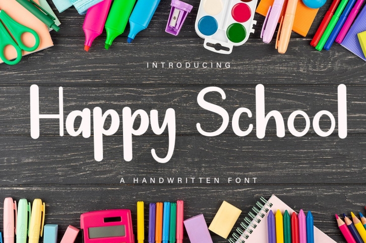 Happy School Font Download