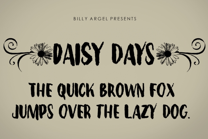 Daisy Days Font Download
