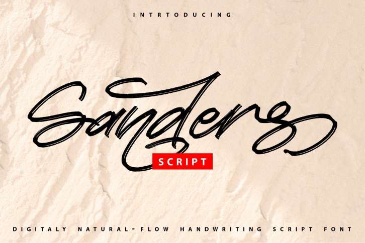 Sanders Font Download