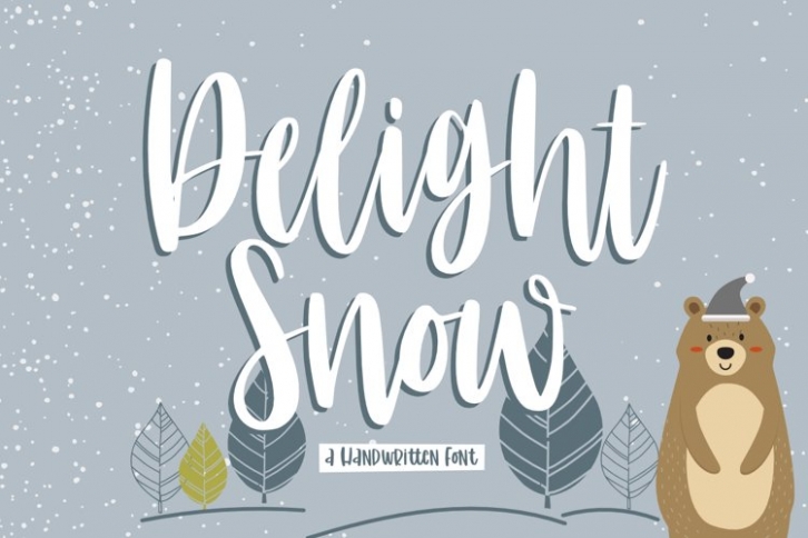 Delight Snow Font Download