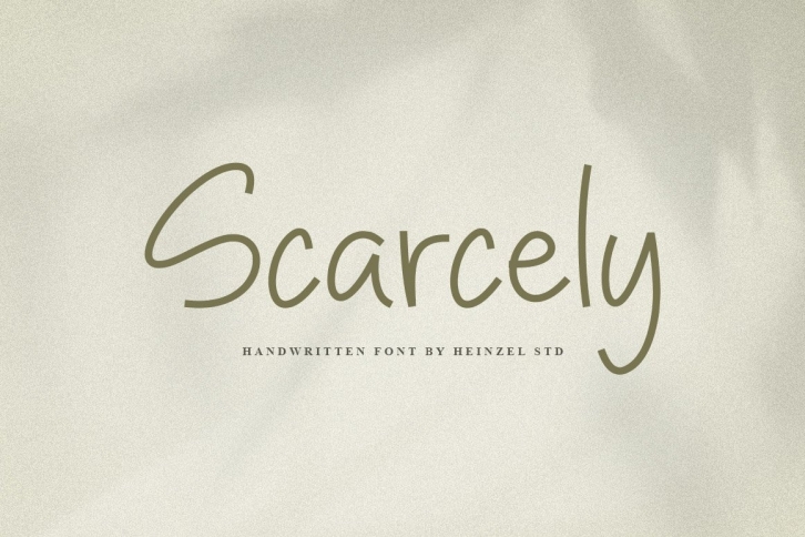 Scarcely Font Download