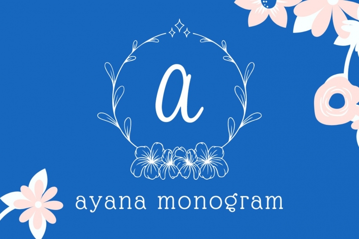 Ayana Monogram Font Download