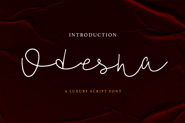 Odesha Font Download