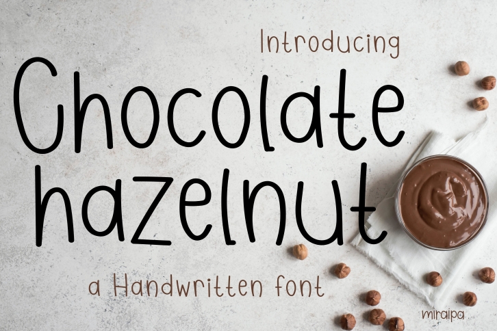 Chocolate Hazelnut Font Download