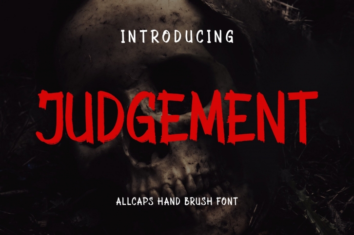 Judgement Font Download
