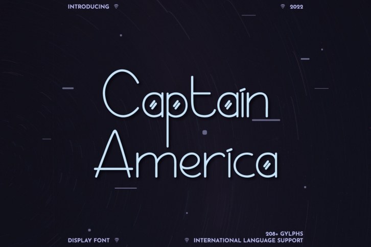 Captain America Font Download