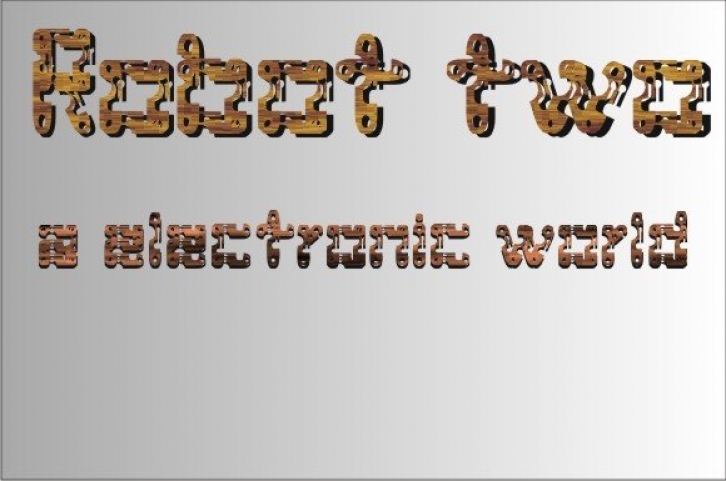 Robot Two Font Download