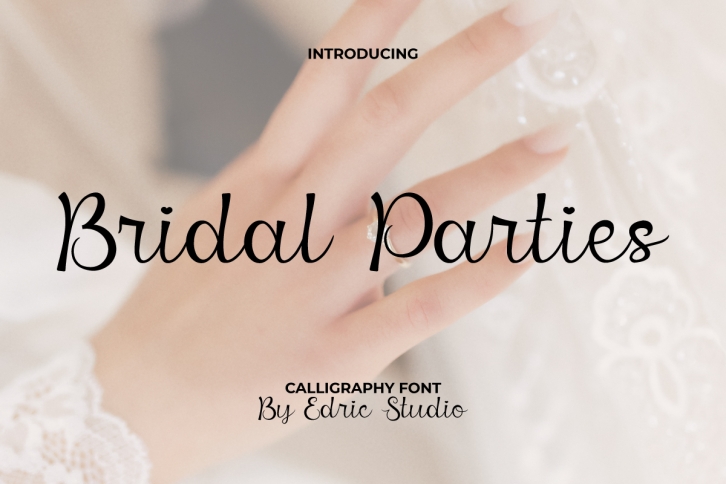 Bridal Parties Font Download
