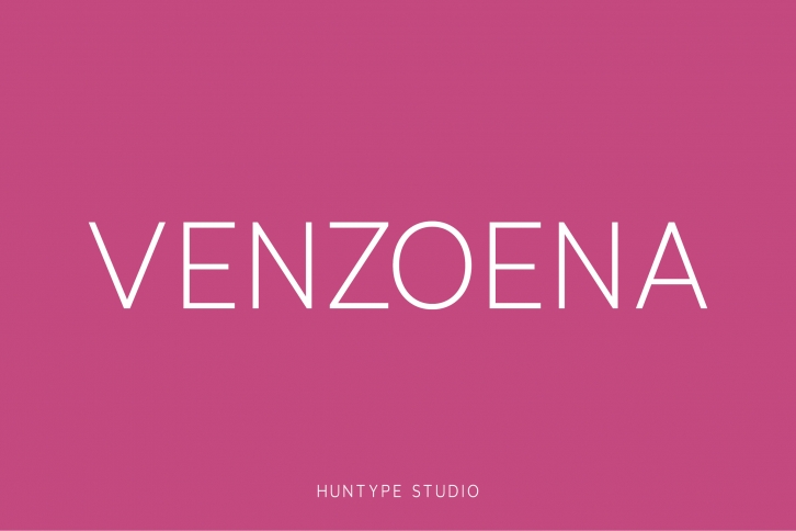 Venzoena Font Download