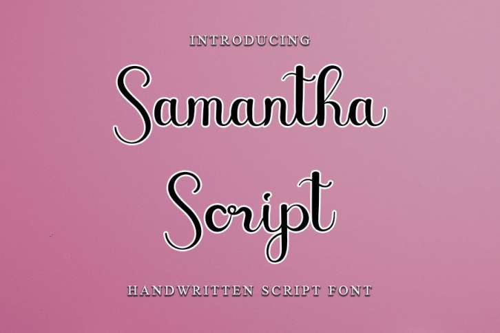 Samantha Script Font Download