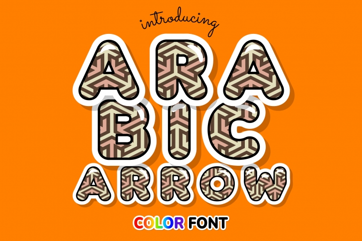 Arabic Arrow Font Download