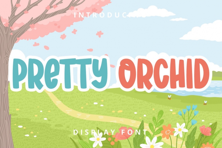 Pretty Orchid Font Download