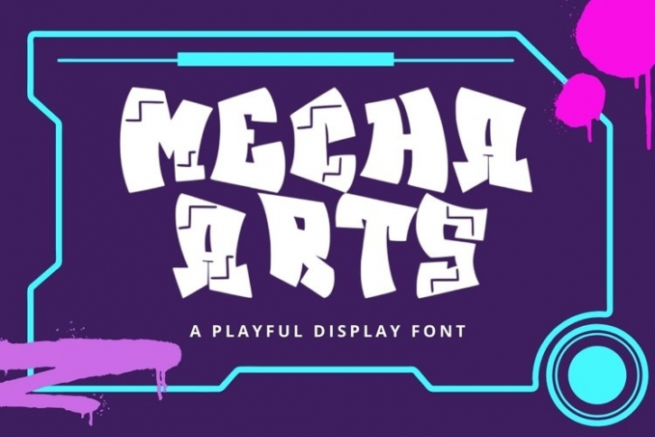 Mecha Arts Font Download