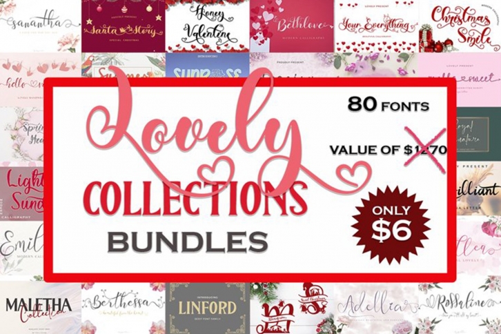 Lovely Collections Bundles Font Download
