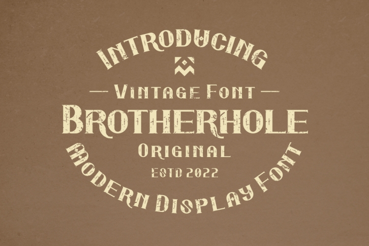 Brotherhole Font Download