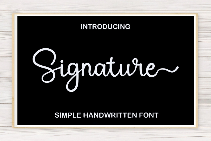 Signature Font Download