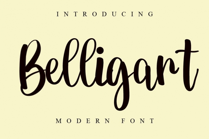 Belligart Font Download