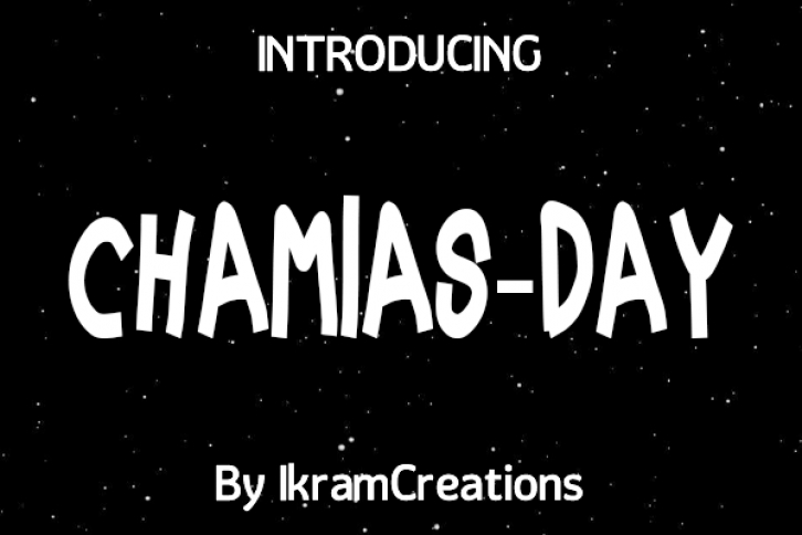 Chamias Day Font Download
