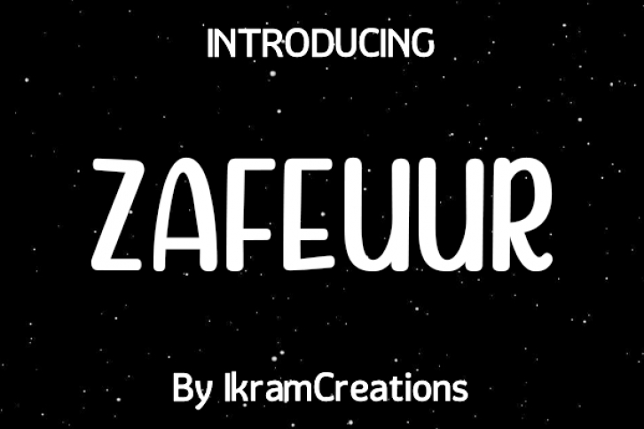 Zafeuur Font Download