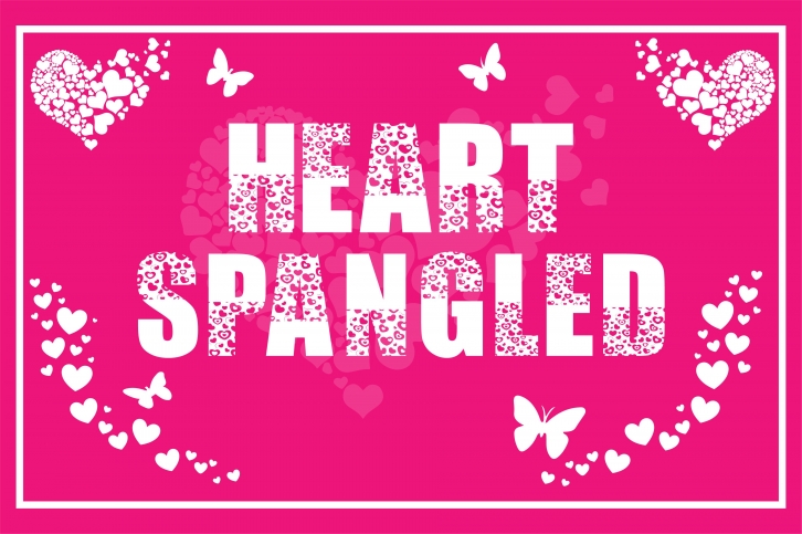 Heart Spangled Font Download
