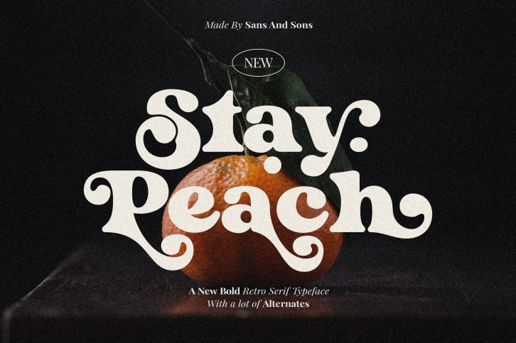 Stay Peach Font Download
