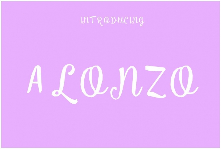 Alonzo Font Download