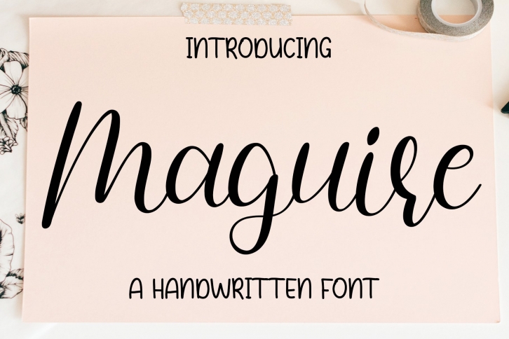 Maguire Font Download