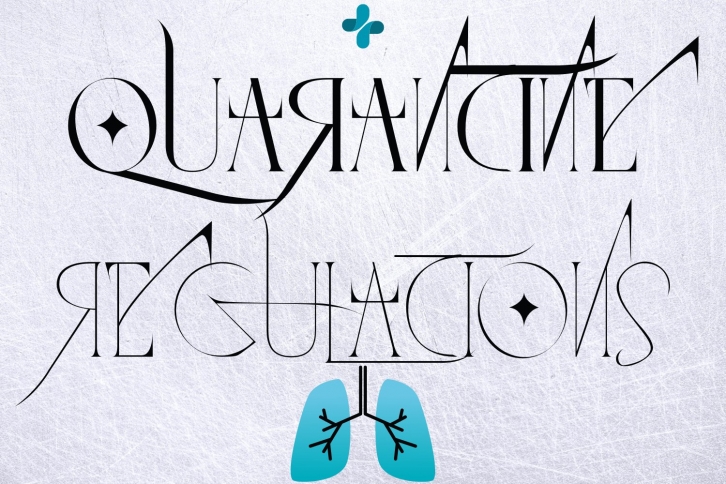 QUARANTINE REGULATIONS Font Download