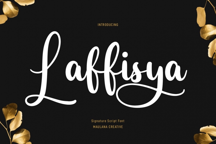 Laffisya Beauty Script Font Download