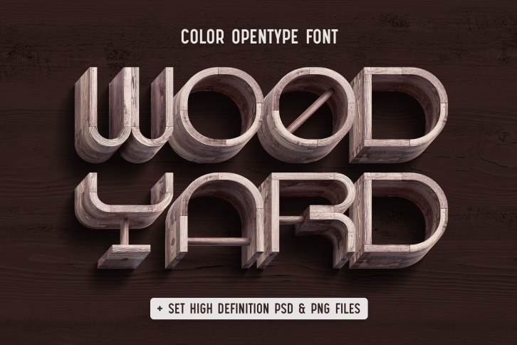 Wood Yard Font Download