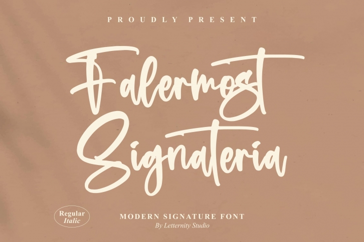 Falermost Signateria Font Download