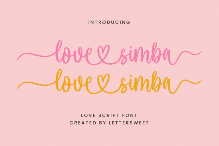 Love Simba Font Download