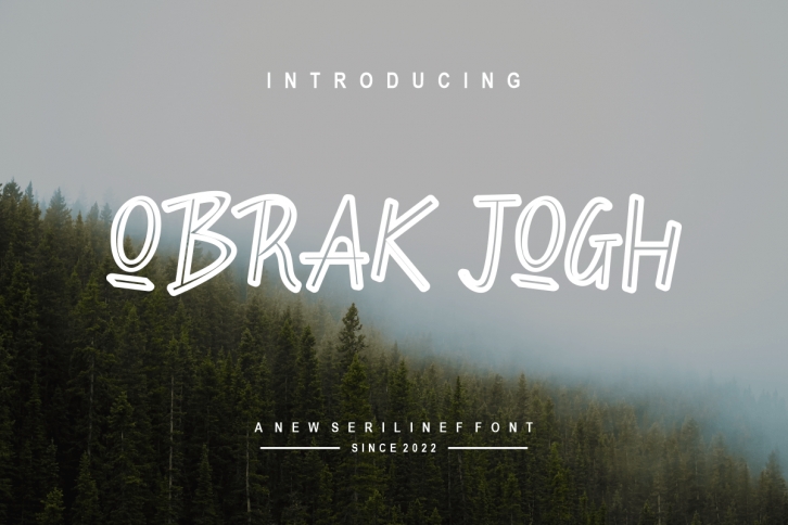 Obrakjogh Font Download