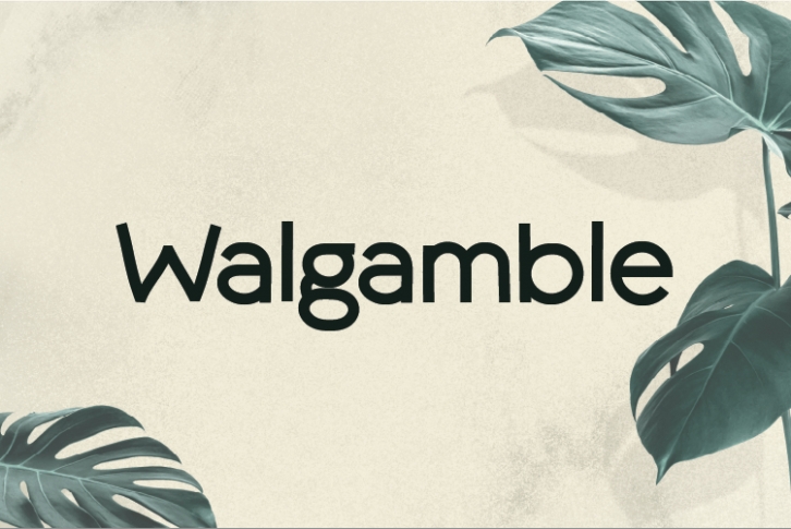 Walgamble Font Download