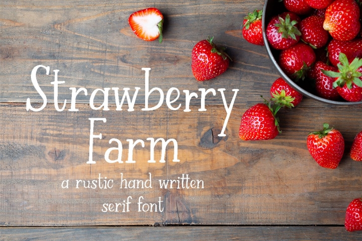 Web Strawberry Farm Font Download