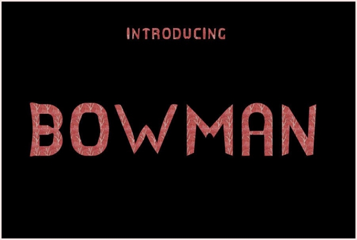 Bowman Font Download
