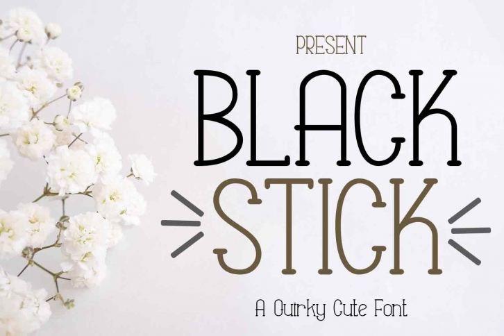 Black Stick Font Download