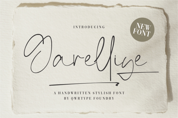 Garelliye Font Download