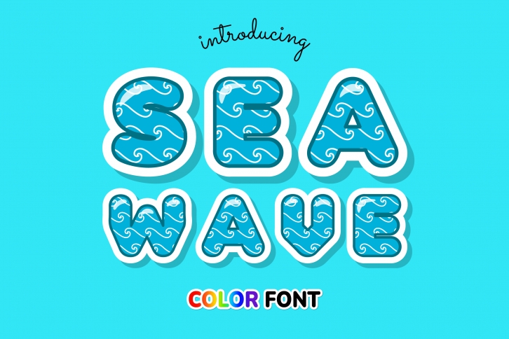 Sea Wave Font Download