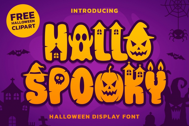 Hallo Spooky Font Download