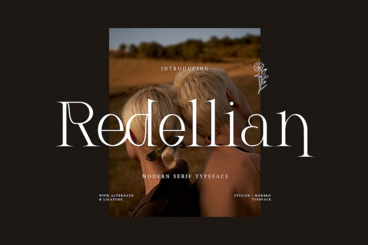 Redellian - Modern Serif Typeface Font Download