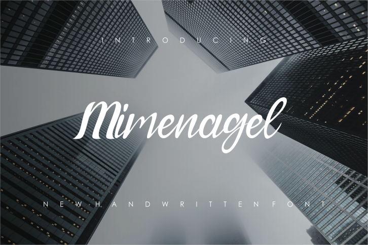 Mimenagel Font Download