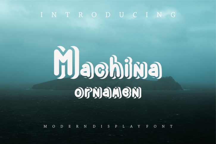 Machina Ornamen Font Download