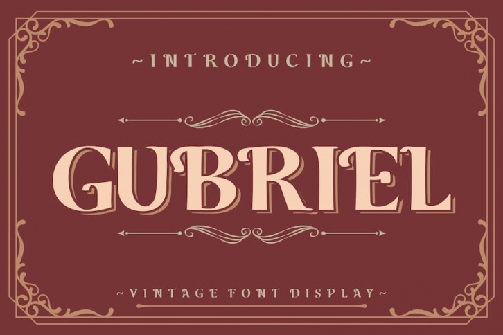 Gubriel Font Font Download