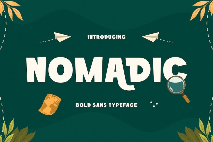 Nomadic - Bold Sans Typeface Font Download