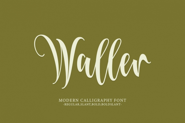 Waller Font Download