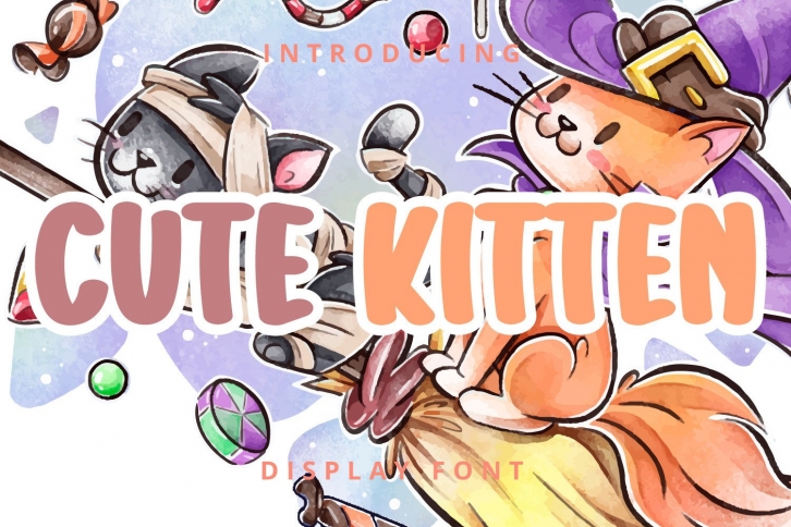 Cute Kitten Font Download