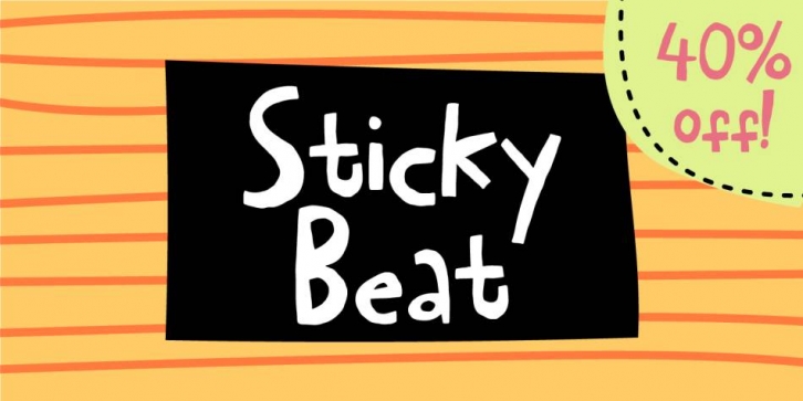 Sticky Beat Font Download