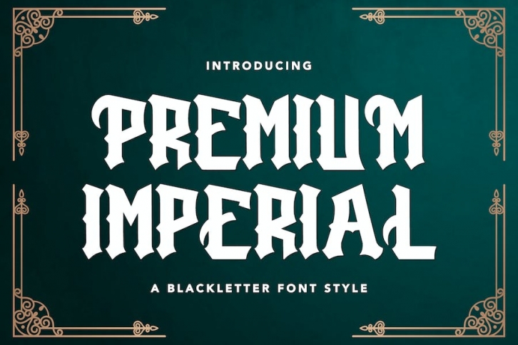 PremiumImperial - Blackletter Font Font Download