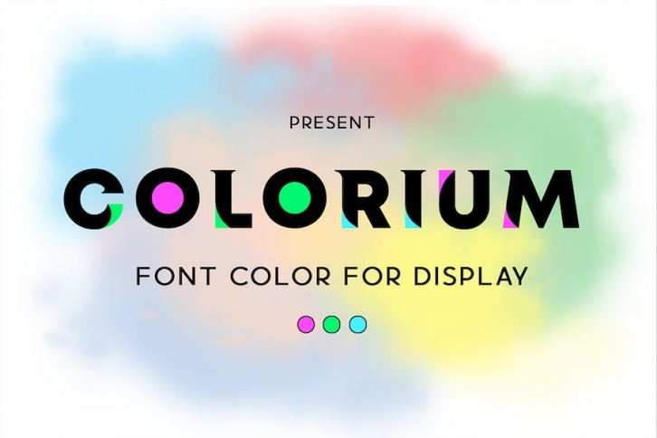 Colorium - Display Font Font Download